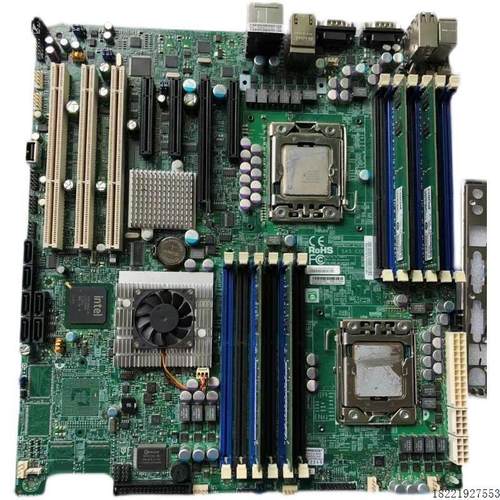 议价现货 超微X8DAE 双路服务器工作站医疗主板1366 针 支持X5650