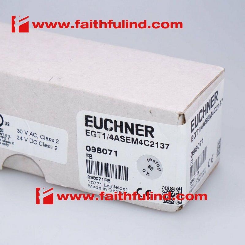 议价Euchner 098071 安士能全新安全开关 EGT1/4ASEM4C2137