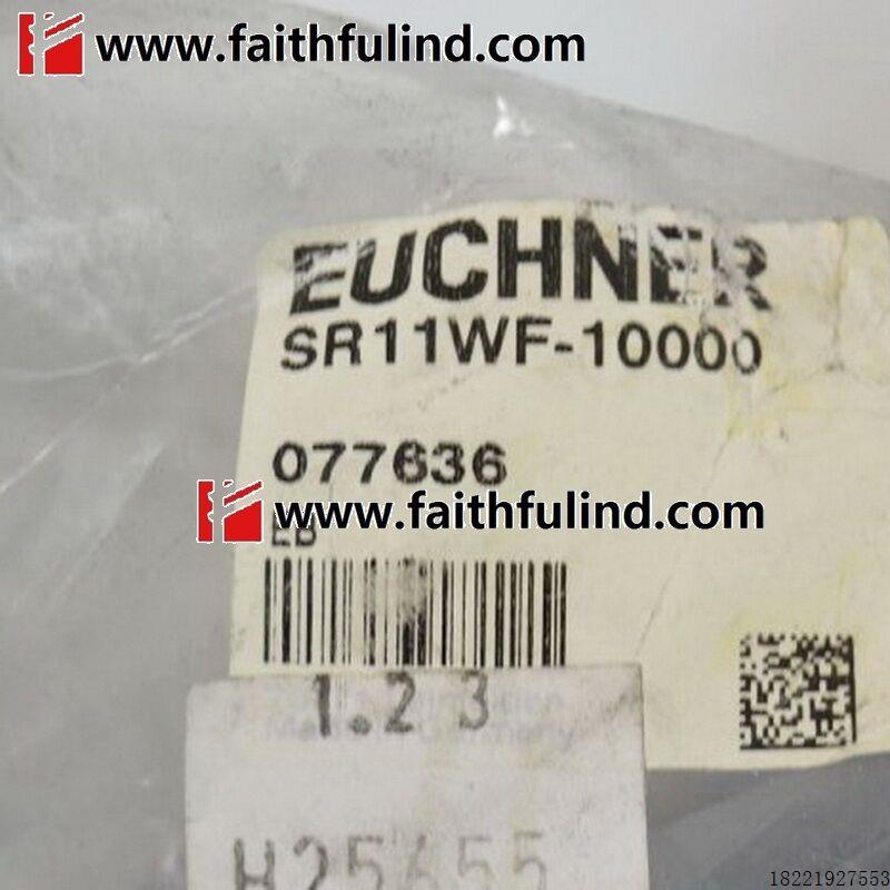 议价Euchner 077636 安士能全新10米电缆组件 SR11WF-10000
