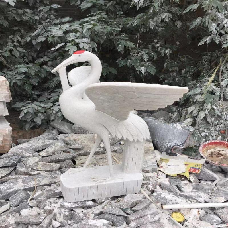 仿真动物石雕乌龟兔子羚羊大虾鳄鱼螃蟹梅花鹿长颈鹿景区摆件定制