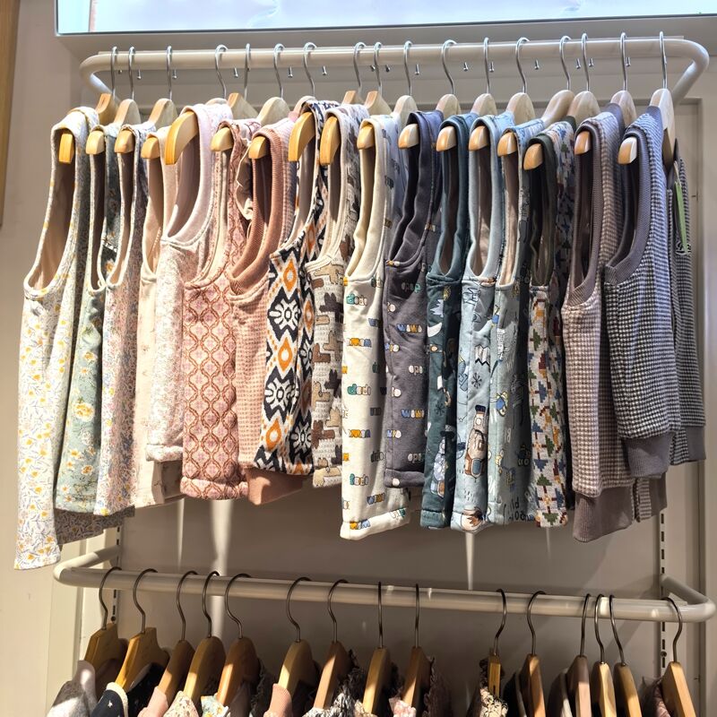 粒粒仔背心2025秋冬男女儿童毛绒双层三层加厚马甲夹棉保暖坎肩