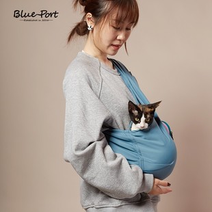 Blueport宠物便携斜挎包外出时尚 通用 折叠背包中小型犬猫狗四季