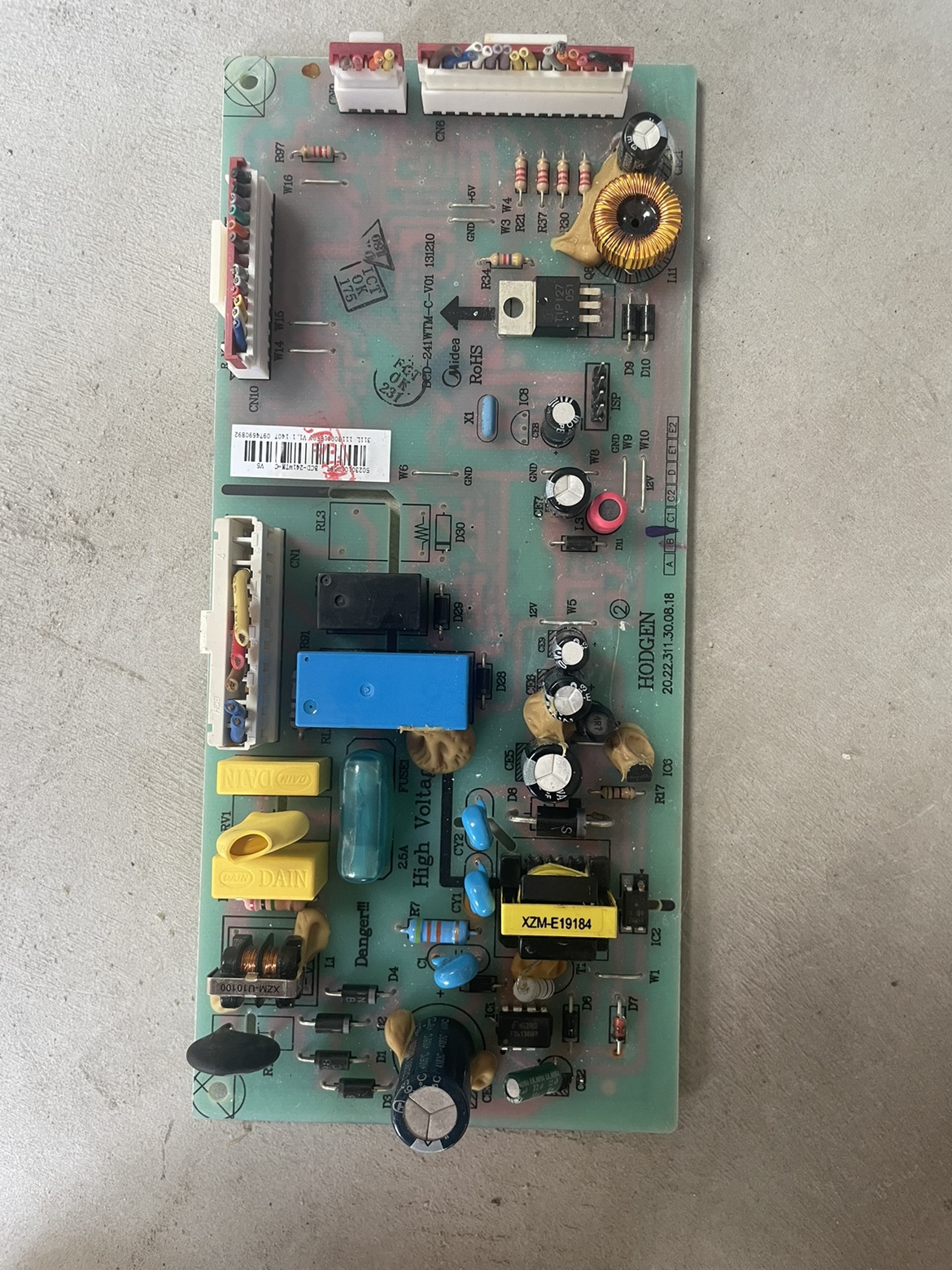 适用冰箱BCD-241WTM 主板电脑板 502301010087