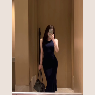 26新品 曲线美学 优雅知性包臀鱼尾针织连衣裙 Cat下蛋喵 Mummy