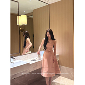 Mummy 高级感优雅千金抹胸日礼服连衣裙 唐娜小姐 Cat 下蛋喵