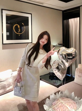 Mummy Cat 下蛋喵【矜贵世家】新品时尚气质千金外套连衣裙套装