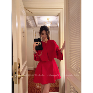 暧昧期2.0 下蛋喵 约会女神高级感背心日礼服连衣裙 Cat Mummy