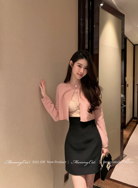 Mummy Cat 下蛋喵【秋日攻略】新品100绵羊毛舒适秋季针织开衫