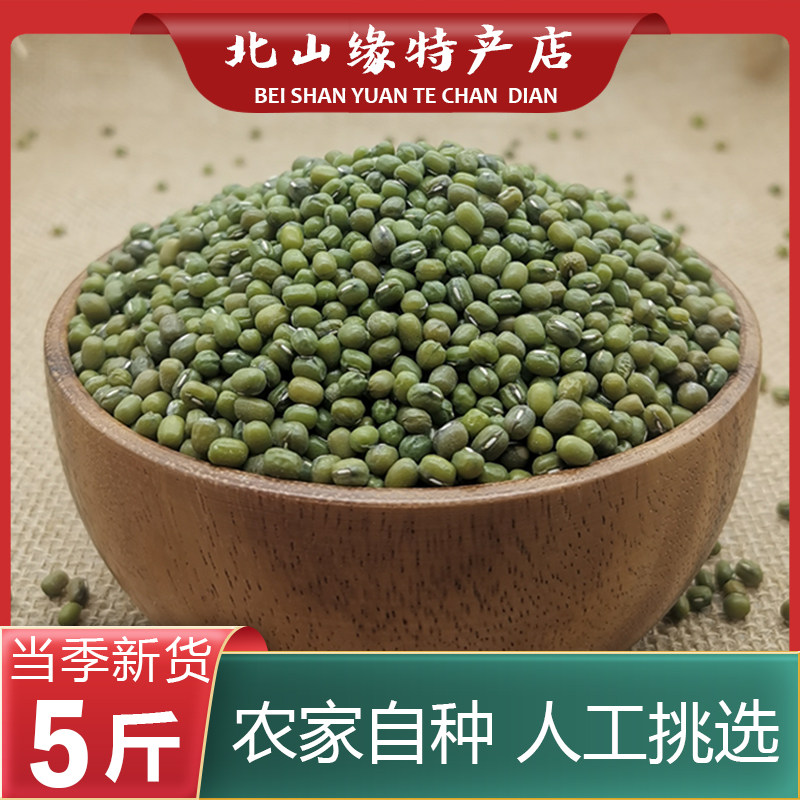 当季新货大绿豆解暑绿豆汤农家自种绿豆新绿豆非小绿豆可生豆芽