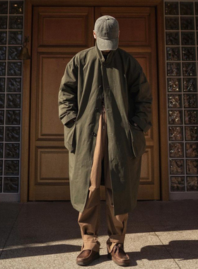 Muro A/W23 韩国小众设计 秋季新品 CN Mac Coat廓形风衣复古大衣