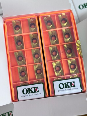 株钻OKE数控圆形铣刀片R5 R6 1135 1604 OP1630刀粒数控模具加工