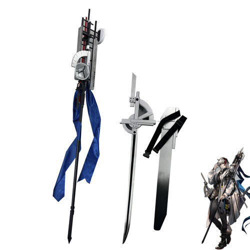 明日方舟极境cos服道具武器木质