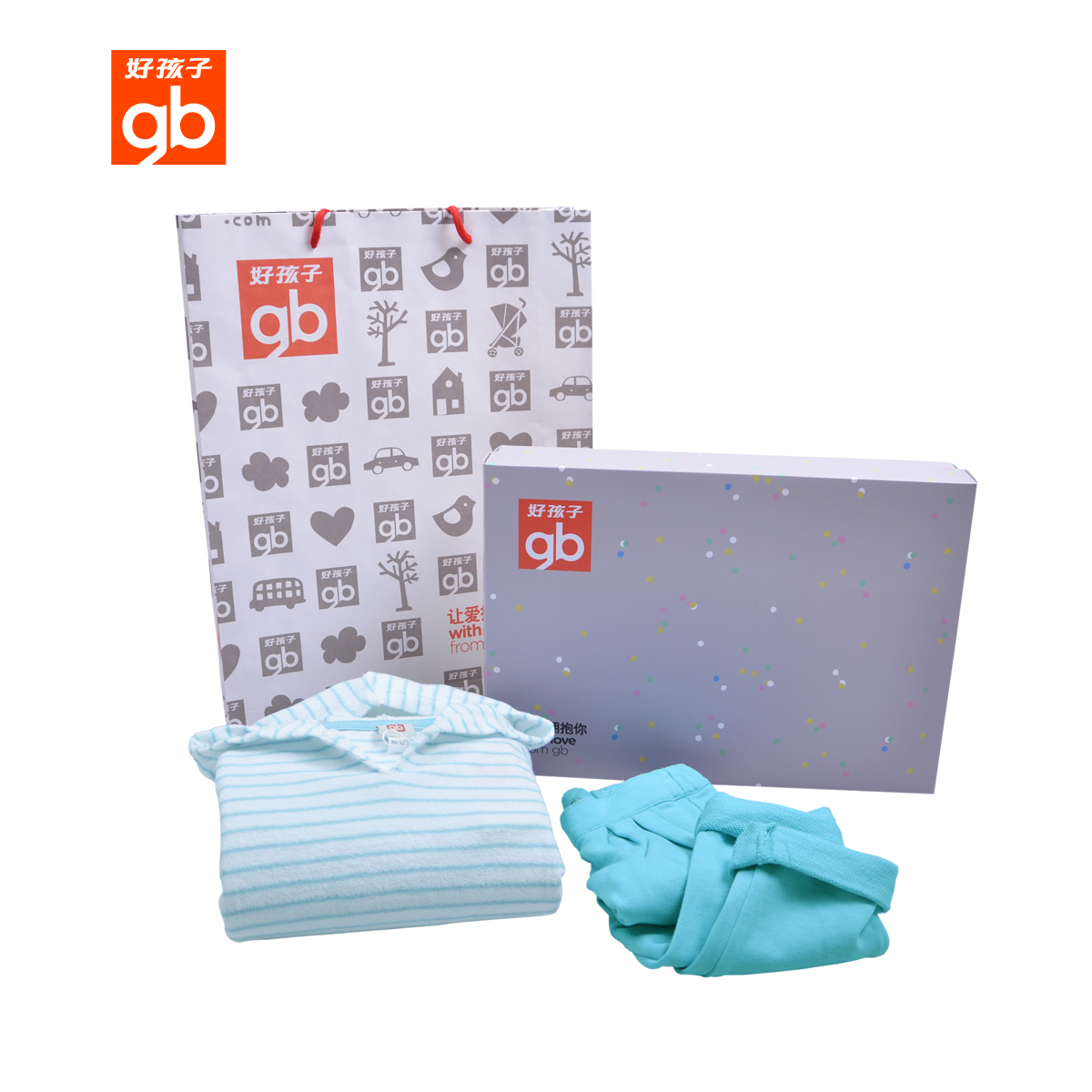 Coffret cadeau pour nouveau-né - vêtements GOODBABY WQ16513100 WQ16523101 - Ref 1950997 Image 3