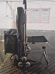 美术专用户外写生便携拉杆推车爬楼梯小拉车美术生集训(含包)