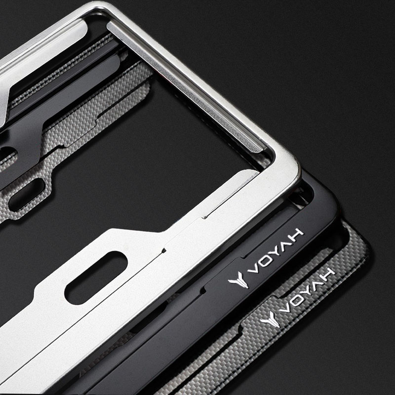 岚图FREE追光梦想家车牌框牌架框