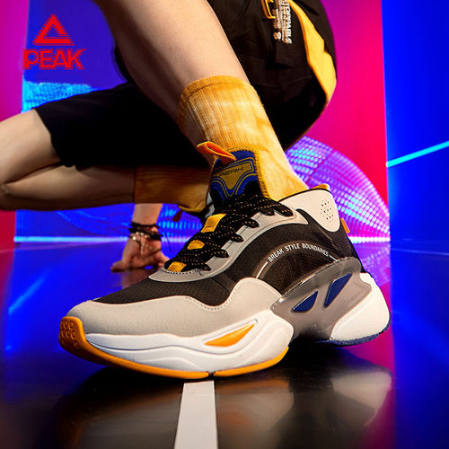 情侣休闲运动鞋匹克减震