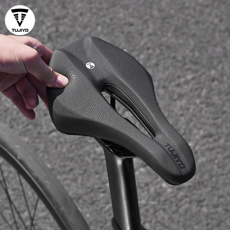 TUJIYD公路车坐垫自行车座防屁股疼减震超软座垫透气登山车鞍座