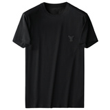 2025新款夏装男士丝光棉短袖体恤T恤D208-90036P65，男装T恤，电商D208