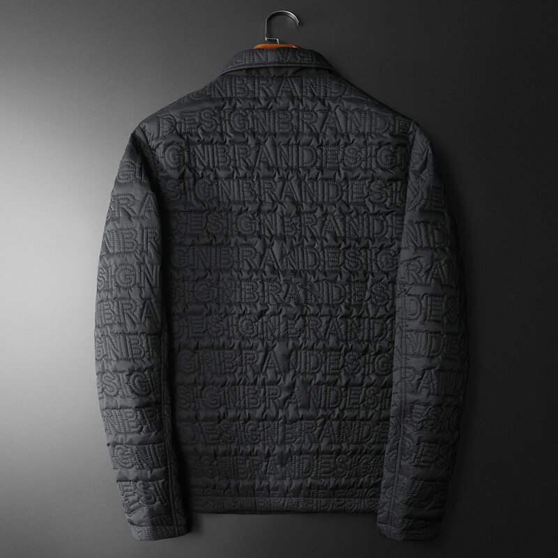 加厚夹克欧洲站品质2024年春秋加棉夹克D208-F7616P195,男装夹克,电商D208