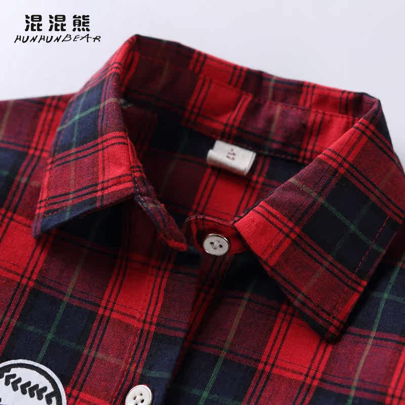 Chemise fille HUNHUNBEAR à manche longue - Ref 2084886 Image 4