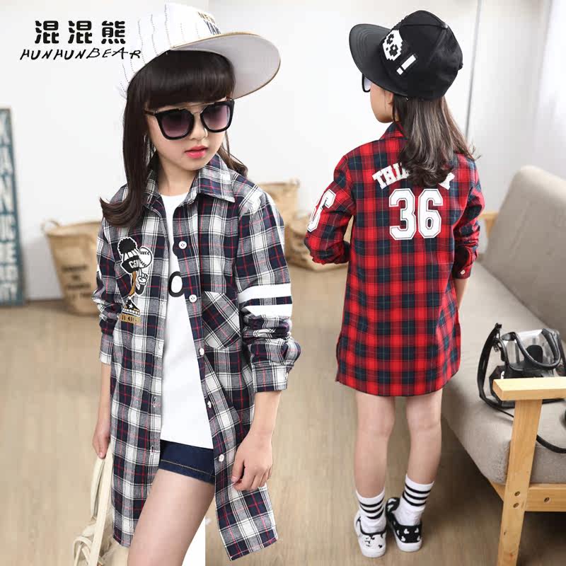 Chemise fille HUNHUNBEAR à manche longue - Ref 2084886 Image 3