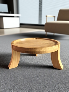 圆形多用途增高架花盆底座花架子猫咪护颈防打翻水碗架猫碗架