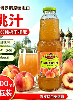 俄罗斯进口罗斯夏日100%果汁