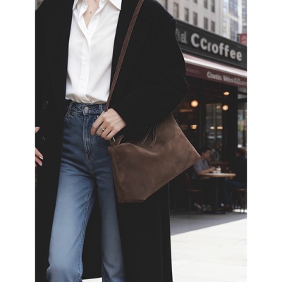 特价！清货！是中大包！磨砂牛皮手提斜挎包真皮女包通勤大容量包