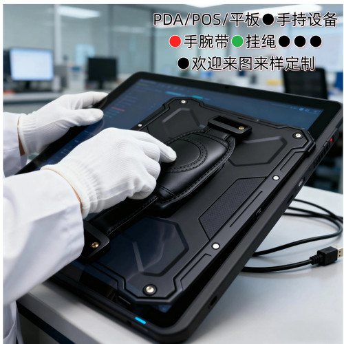 DT40SE手持终端pda便携手腕带DT40条码扫描枪配件巴枪手带手腕带