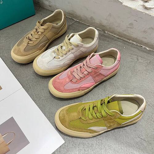 eos女鞋德训鞋2026夏季新款复古