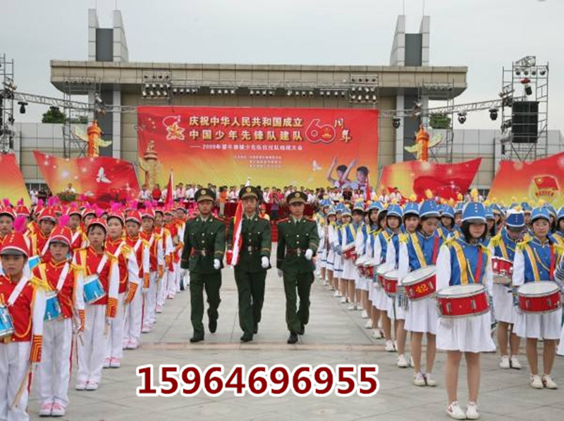 中小学生鼓号队服装少儿升旗手服儿童仪仗队服管乐队服少先队新款