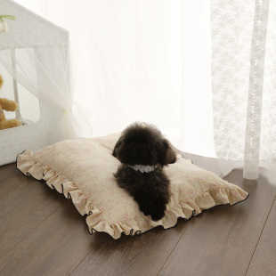 加厚保暖可拆洗狗窝猫笼垫子活套四季通用小型犬宠物窝狗狗公主床