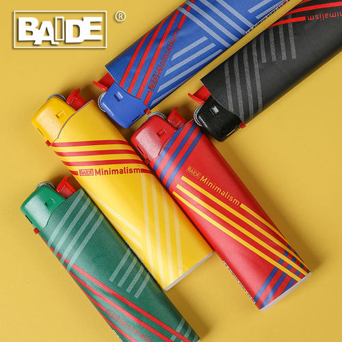BAIDE外贸出口可充气砂轮打火机