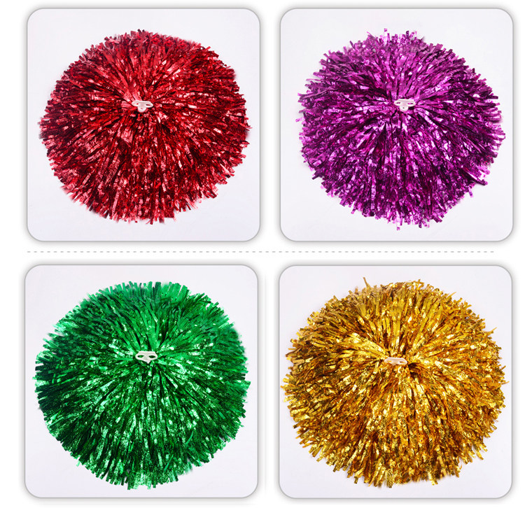 拉拉花球拉拉队舞蹈手花演出手腕花幼儿园儿童啦啦花手球花穗彩球