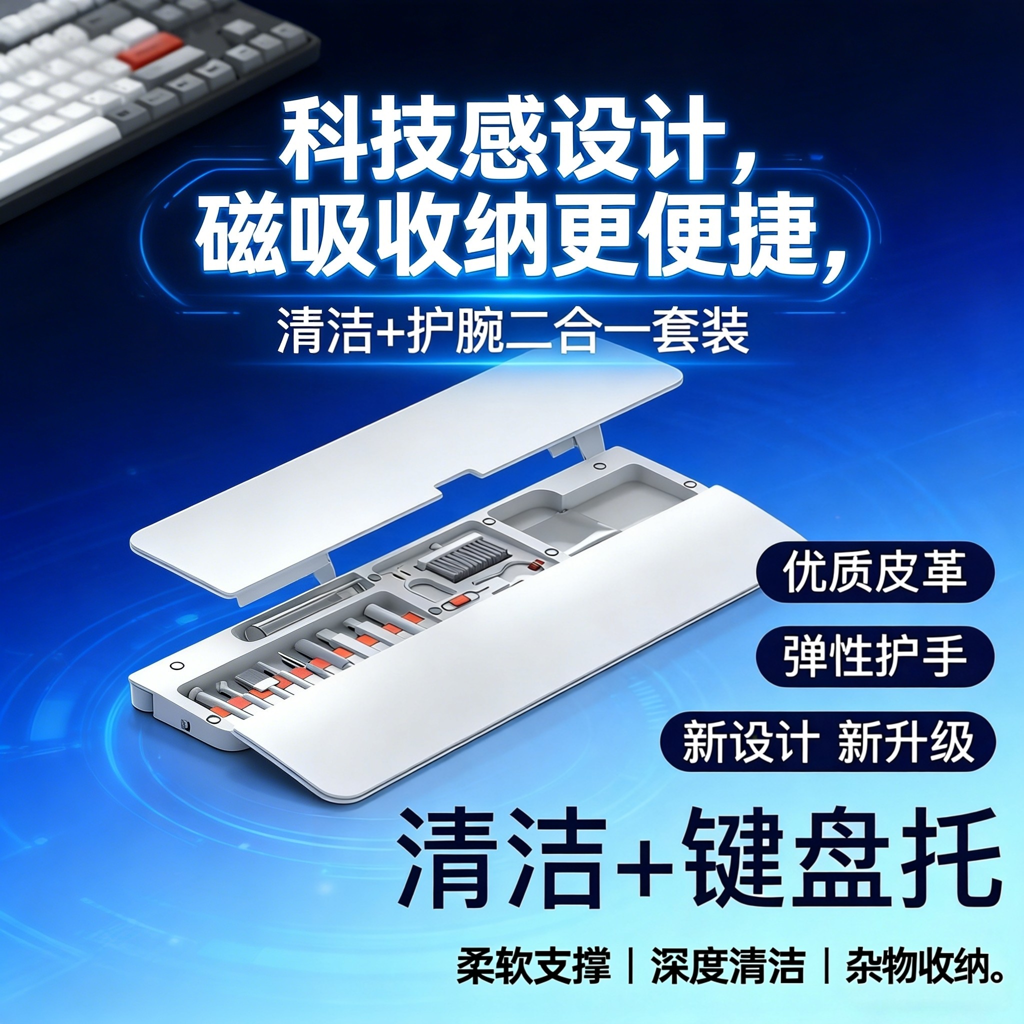 键盘刷清洁工具清理神器机械专用除尘套装办公室电脑多功能清灰不掉毛吸尘耳机清洗缝隙手机屏幕擦鼠标取键帽,3C数码配件,键盘刷,淘宝优惠券,粉丝福利购,淘宝优惠卷