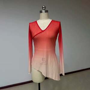 古典舞服舞蹈纱衣身韵练功服中国舞蹈女上衣飘逸艺考集训班服