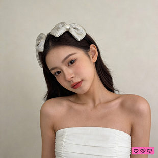 LASS 减龄头箍甜美可爱小蝴蝶结发卡 LIZ原创设计师发箍2026新款