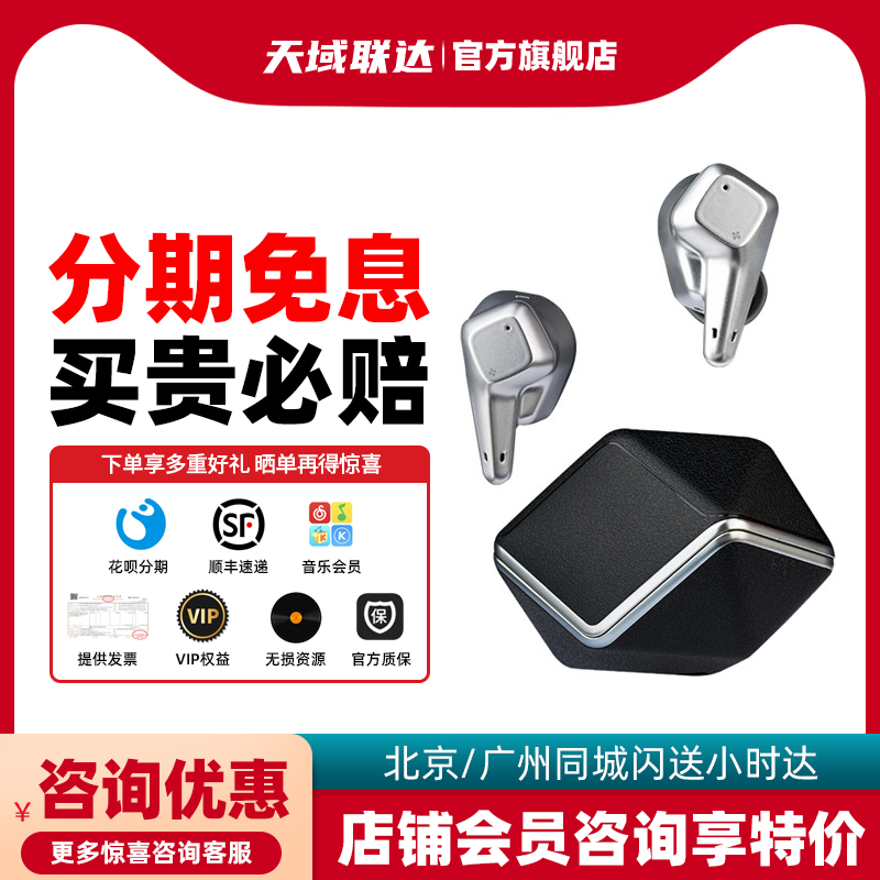 HIFIMAN Svanar Wireless天鹅真无线降噪蓝牙旗舰发烧入耳式耳机-封面