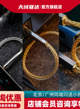 精奢乐彼 EA4 WD1/2/3 限量对录线升级线极域系列线材3.5mm 4.4mm