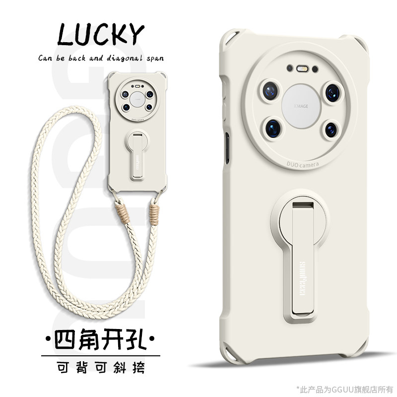 简约风！多功能支架斜跨绳硅胶壳图片