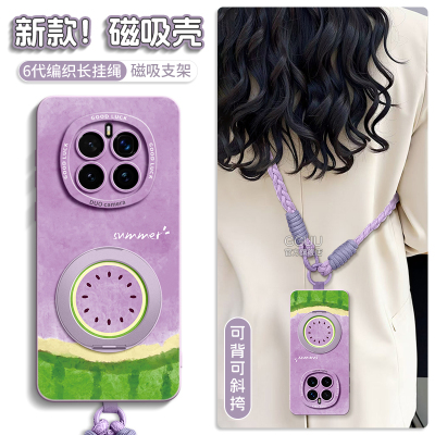 支持360°旋转磁吸支架硅胶壳