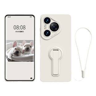 适用华为Pura70pro手机壳Pura70保护新款Pura支架+女p40液态硅胶p50的p30高端p20系列e防摔p60外pro全包ultra