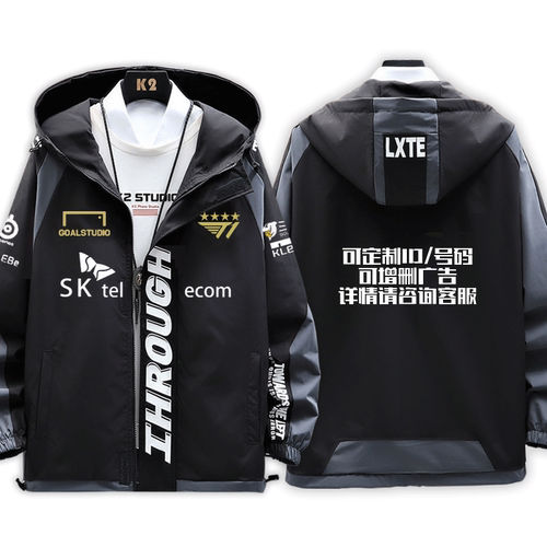 T1战队队服S14总决赛外套2024年新款faker同款lol衣服LPL男女jl