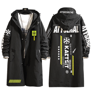 明日游戏二次元周边方舟衣服凯尔希中长款风衣男连帽外套春秋jl