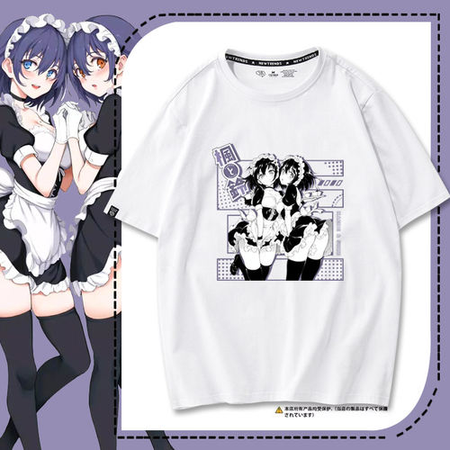 动漫周边天使枫与铃联名短袖T恤