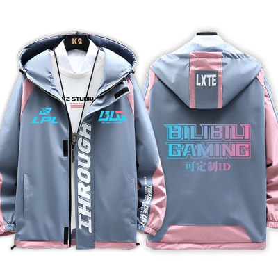 2024BLG队服外套连帽夹克