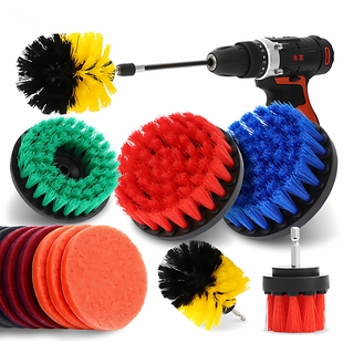 沙发地毯刷 清洁刷 软硬毛刷子洗杯神器电动洗杯刷电钻刷水碗刷球