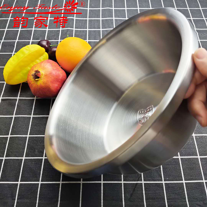 丝光洗菜和面料理宽边饭店用深盆