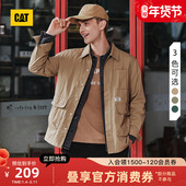 外套 美式 男士 CAT卡特25秋冬新品 长袖 经典 工装 式 风格 美拉德衬衫