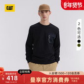 卫衣商场同款 CAT卡特25秋冬新品 款 休闲短款 男士 城市轻户外经典